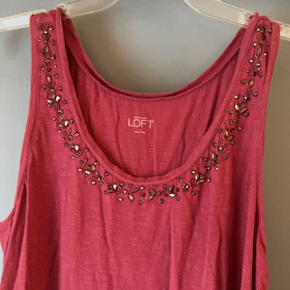 Loft Cotton Tank Size L